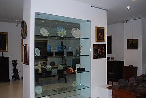 Galeria de arte no centro de Foligno
